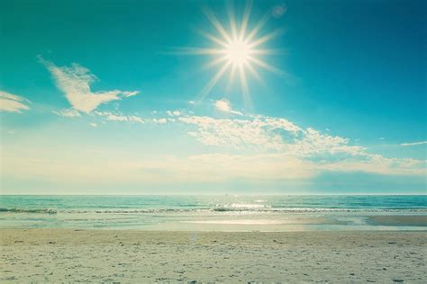 With the summer sun in full .
